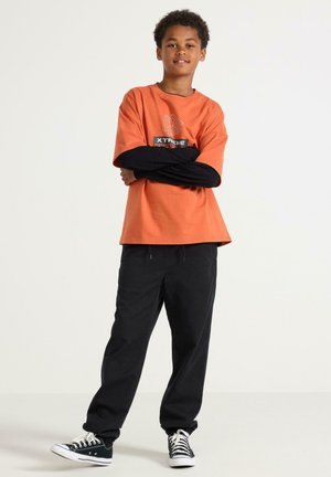 Lindex, LINDEX TWILL JOGGERS LINDEX - Bukser - offblack