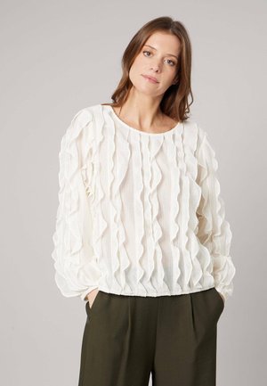 DEELUXE, DEELUXE ORIGINAL BLUSE FRIANA - Blouse - altweiß