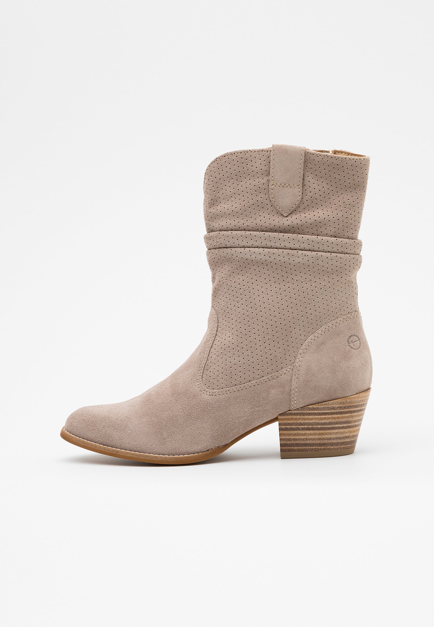 BOOTS Cowboy Bikerlaarsjes taupe BOOTS Cowboy Bikerlaarsjes taupe