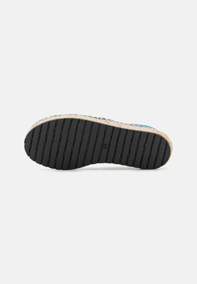 Versace EMBROIDERY UNISEX - Espadrillid - denim/white