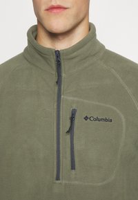 Columbia FAST TREK™ III HALF ZIP FLEECE - Fleecepullover - stone green/shark