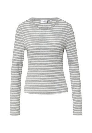 comma casual identity, Langarmshirt - steingrau