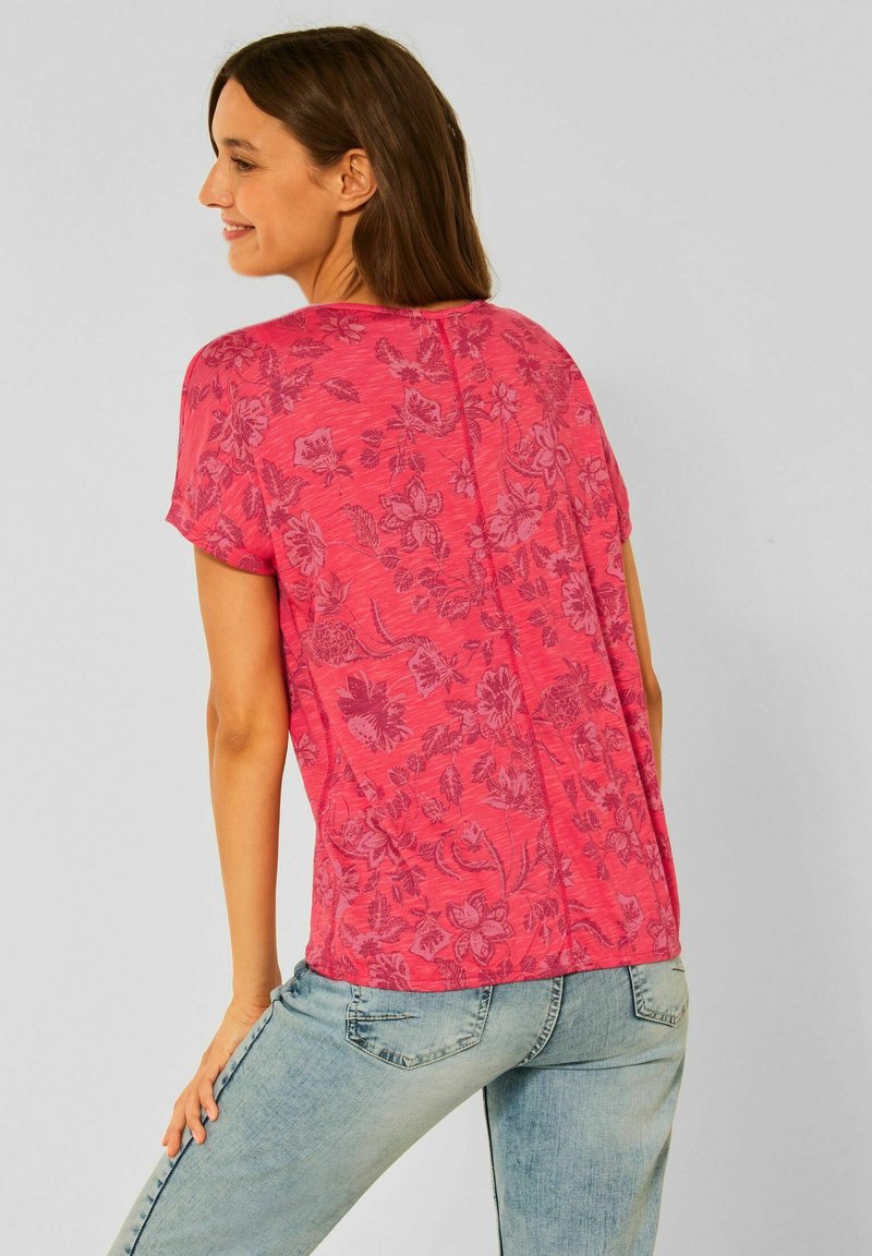 Damen T-Shirts | Cecil MIT PRINT T-Shirt print rot/koralle - ER93712 Damen T-Shirts | Cecil MIT PRINT T-Shirt print rot/koralle - ER93712