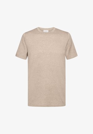 PROFUOMO THE LUXURY BASIC SHORT SLEEVE - T-shirt basic - beige