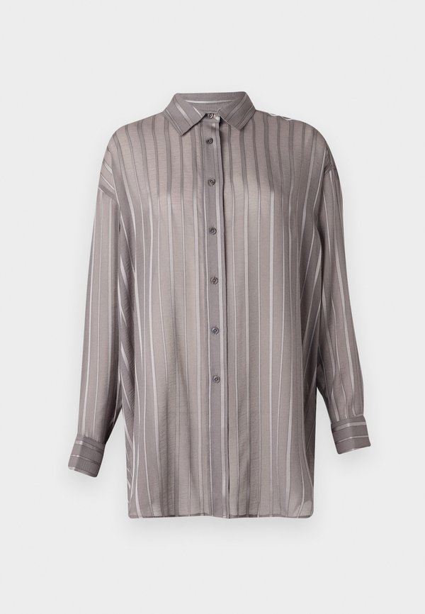 OVERSIZE SHIRT - Button-down blouse - cloudburst2