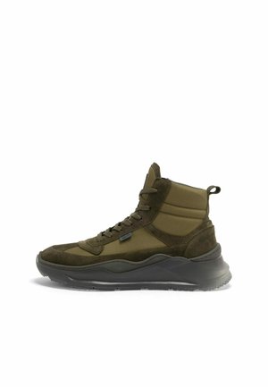 Sneakers hoog - dark green
