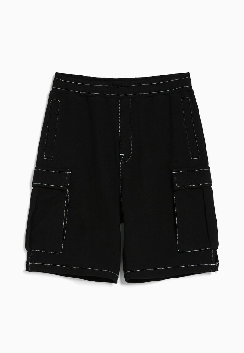 Bershka Jeansshort zwart Bershka Jeansshort zwart