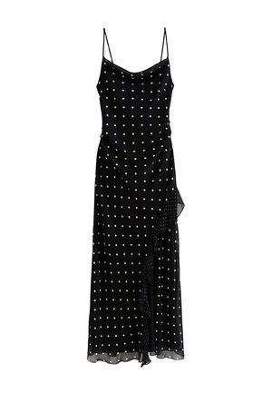 New Look, POLKA DOT COWL NECK MIDI DRESS - Maxi-jurk - black pattern