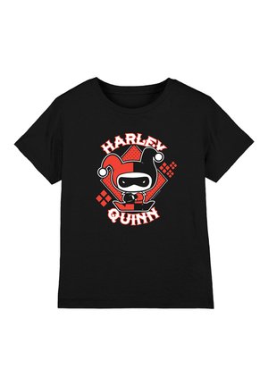 Cotton Soul, JLA HARLEY CHIBI UNISEX - Print T-shirt - black