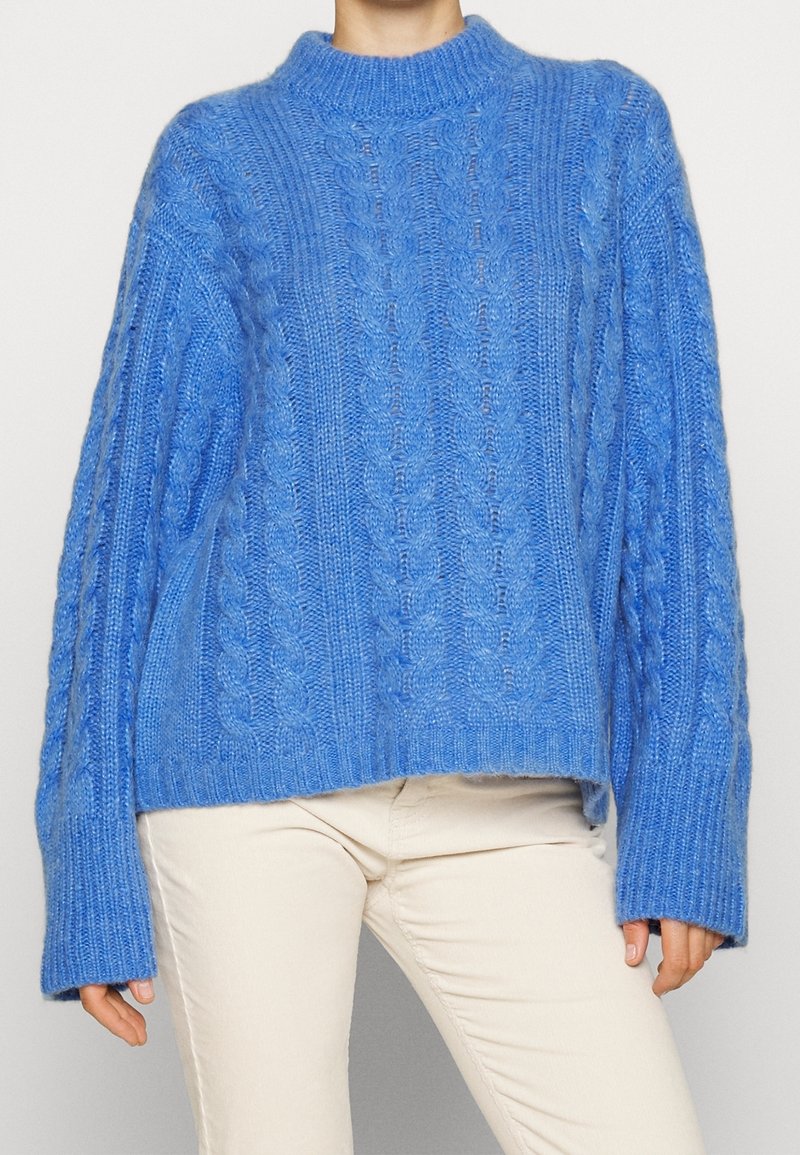 InWear Stickad tröja - blue