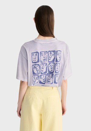 Bobo Choses, MONSTER MOODBOARD - T-shirt print - lavender