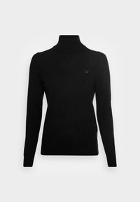 GANT ROLLNECK - Camisola - black