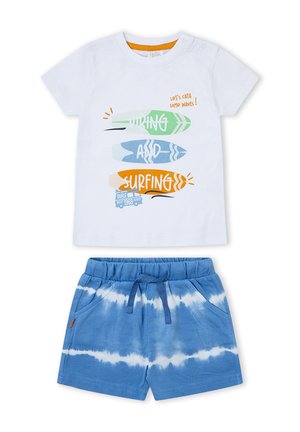 Canada House, CONJUNTO CORTO NIÑO - Pantalones deportivos - blanco