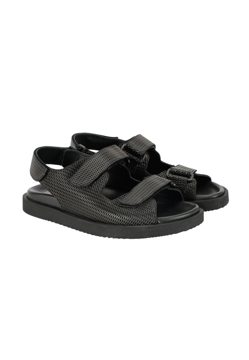 Damen Sneaker | Ekonika Riemensandalette black/schwarz - NK60297 Damen Sneaker | Ekonika Riemensandalette black/schwarz - NK60297