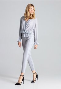 Figl LONG SLEEVED - Blouse - grey