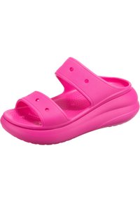 Crocs CRUSH UNISEX - Ciabattine con tacco - pink