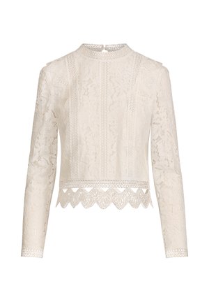 Apart, SPITZENSHIRT - Bluse - creme