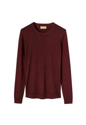 Falconeri, ULTRAFINE WITH ROUND-NECK - Strickpullover - red