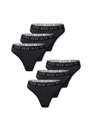 6-PACK LOGO - Perizoma - black
