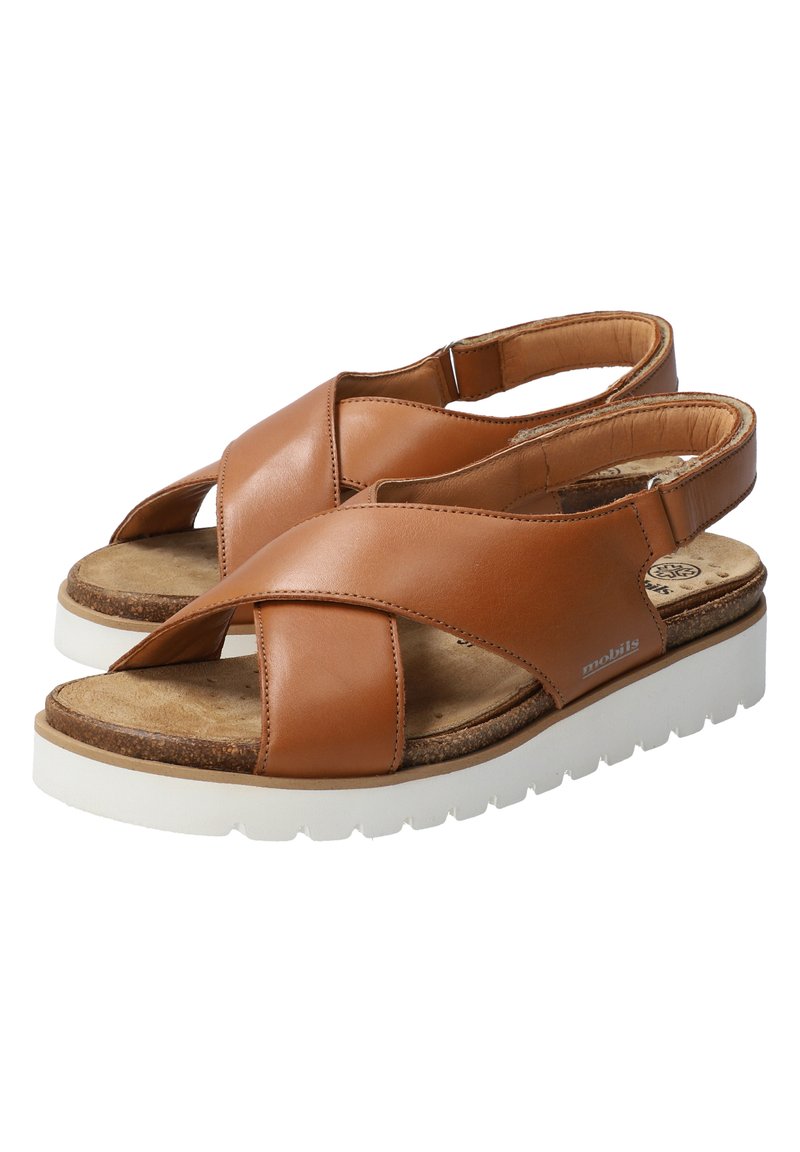 Damen Sneaker | Mobils Ergonomic SANDALETTE TALLY Riemensandalette brandy/cognac - QC84945 Damen Sneaker | Mobils Ergonomic SANDALETTE TALLY Riemensandalette brandy/cognac - QC84945
