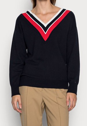 Tommy Hilfiger, Pullover - dark blue