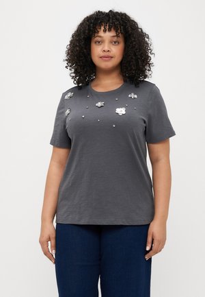 CARKITA LIFE O NECK TEE  - T-shirts med print - magnet