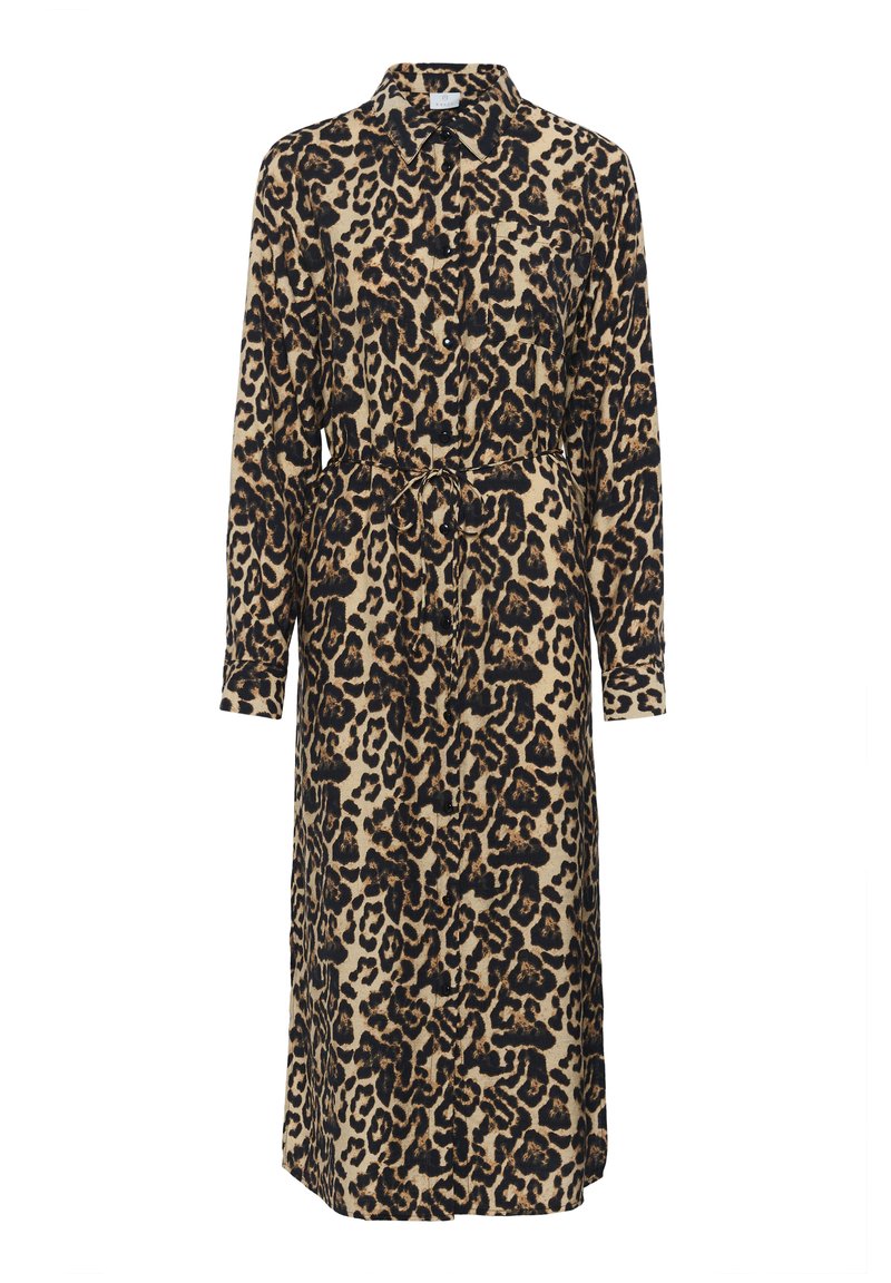Kaffe Blousejurk bruin