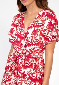 AN'GE ORLENA - Robe longue - palmita fushia