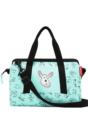 ALLROUNDER - Sports bag - cats and dogs mint