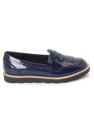 SCHOOL TASSEL LOAFERS - Polobotky - navy blue