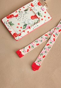 Cath Kidston LANYARD - Taštička na mobil - ecru cherries