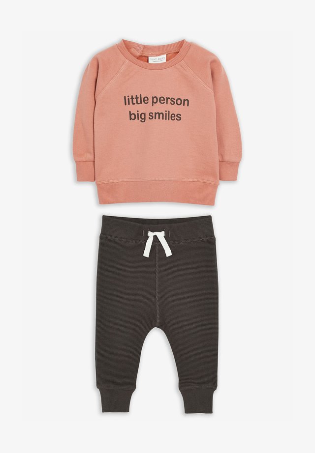 SLOGAN SET - Sweatshirt - pink