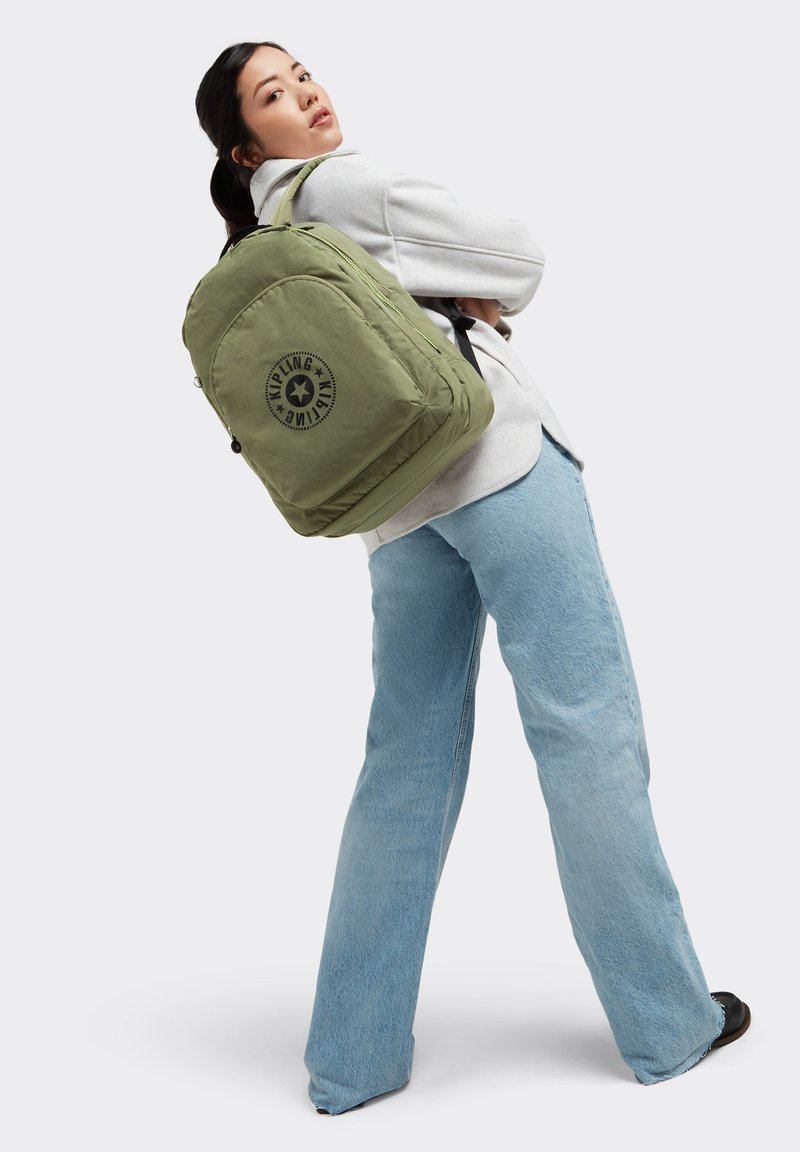 Kipling CURTIS XL CEN - Ryggsäck - strong moss combo