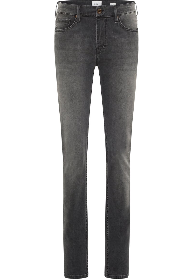 mustang Jeans Skinny Fit zwart denim/blackdenim