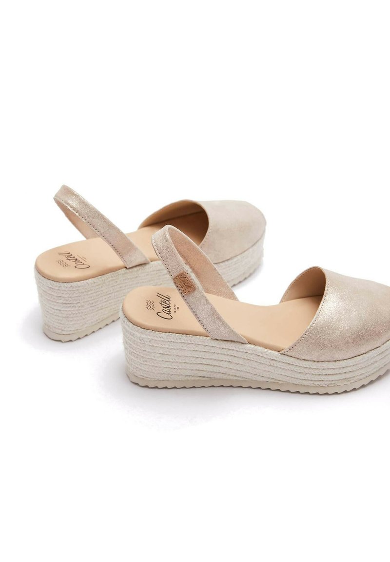 Castell Menorca MENORQUINA TOY SATURNO Alpargatas - dorado - Zalando.es