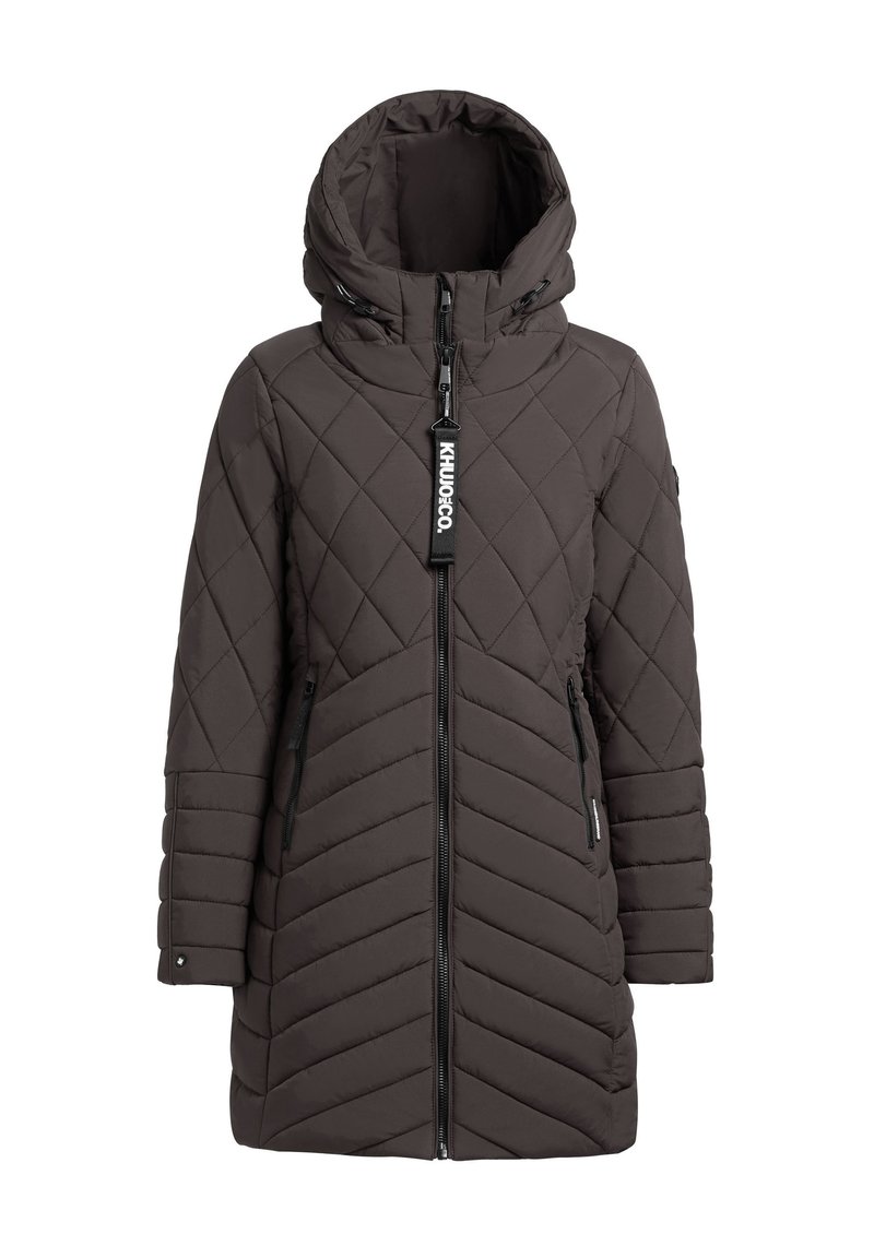 khujo Wintermantel donkergrijs