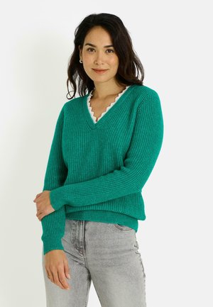 CÔTE ANGLAISE - Jersey de punto - vert