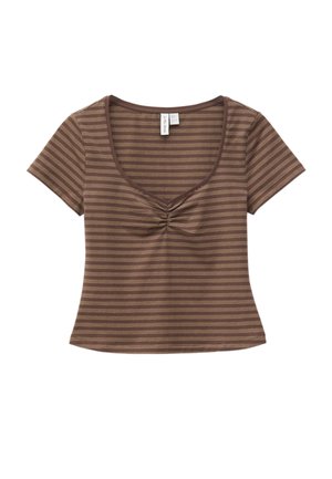 & OTHER STORIES, Camiseta estampada - brown