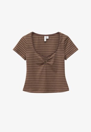 & OTHER STORIES, Camiseta estampada - brown