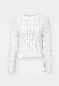 JDYMARIE O NECK DOT  - Jumper - cloud dancer