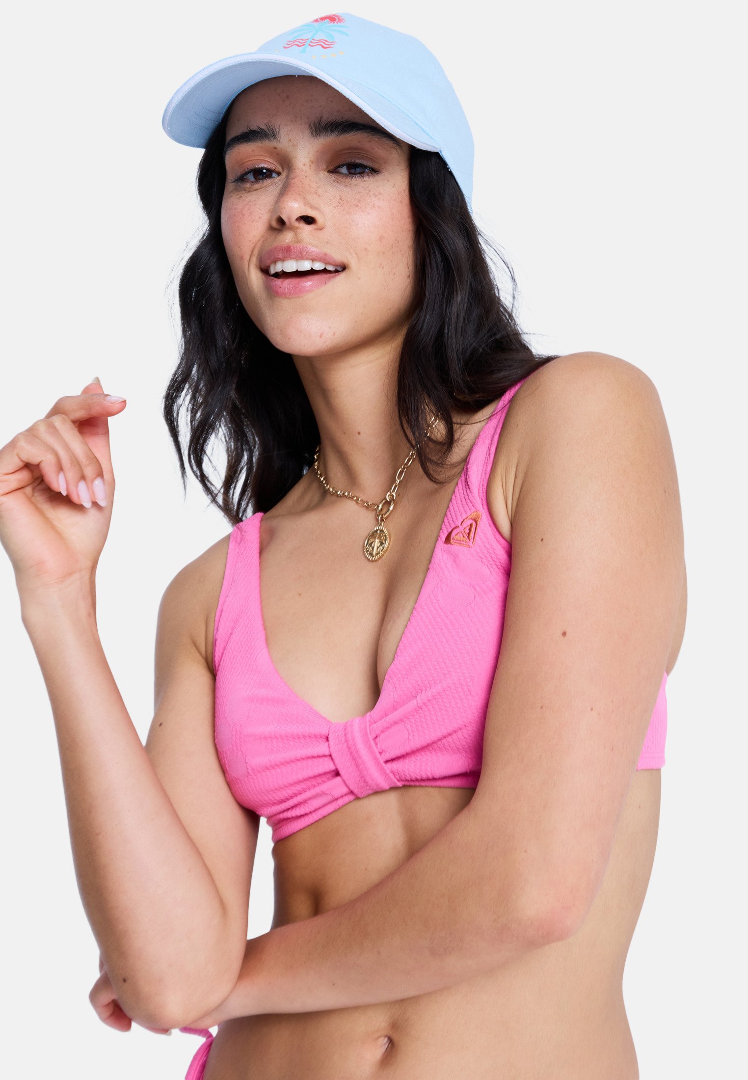 Roxy PARADISE - MIT BÜGELN ERJX305643 - Bikini top - mlw/pink