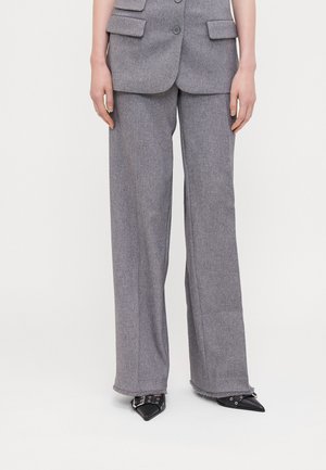 VMESTHER STRAIGHT  - Pantalon classique - medium grey melange