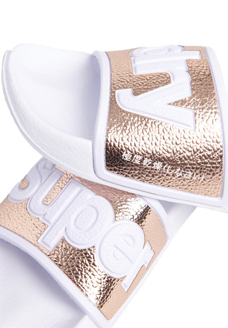 Damen Zehentrenner | Superdry EVA Badesandale rose gold/weiß - UO16823 Damen Zehentrenner | Superdry EVA Badesandale rose gold/weiß - UO16823