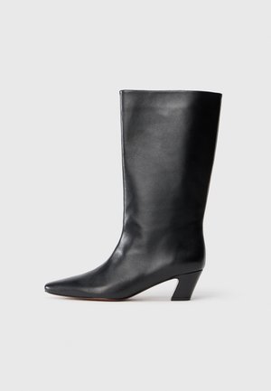 CLEO KICKED HEEL - Stivali alti - black