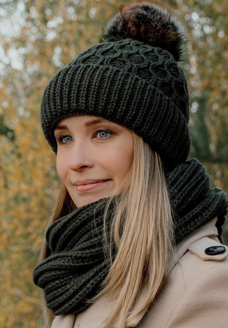 HotSquash Sjaal forest green/groen Zalando.nl