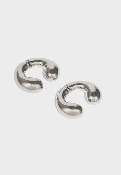 HUGO KREIT PISTIL EARRINGS - Pendientes - silver-coloured