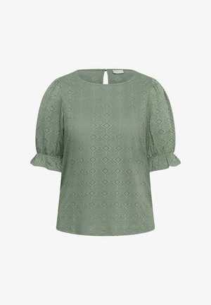 Kaffe Curve, KCTEA - Bluza - green bay