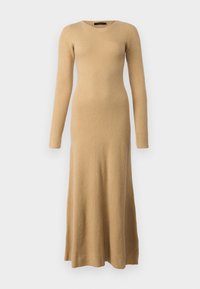 TEYANA - Abito in maglia - light brown