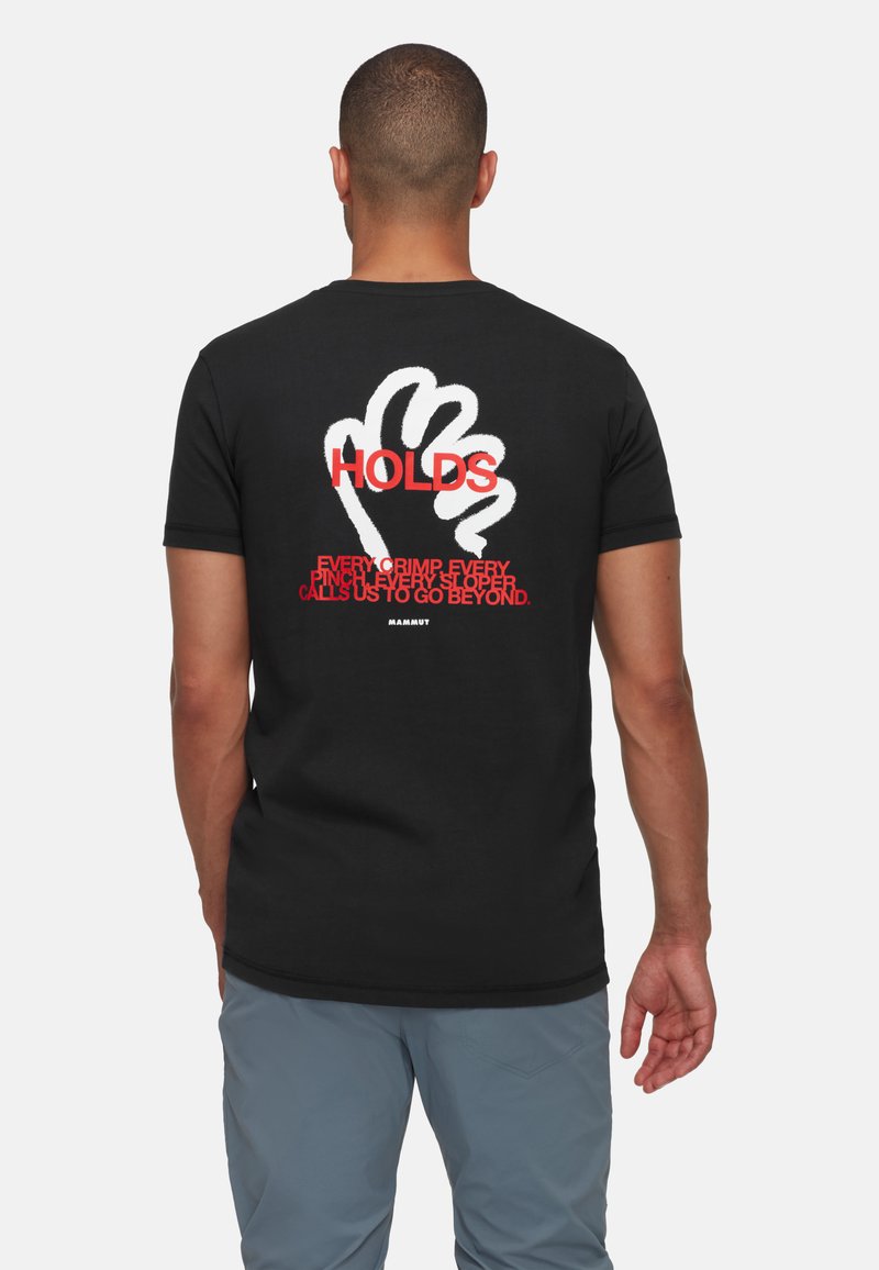 Mammut - MASSONE HOLD - Sports T-shirt - black, Enlarge