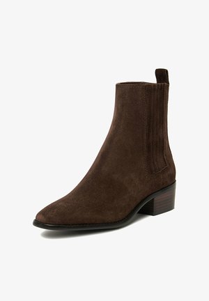 Gino Rossi, GINO ROSSI ANKLE BOOTS WOMEN'S BROWN 5907964497318 - Lage laarzen - brown